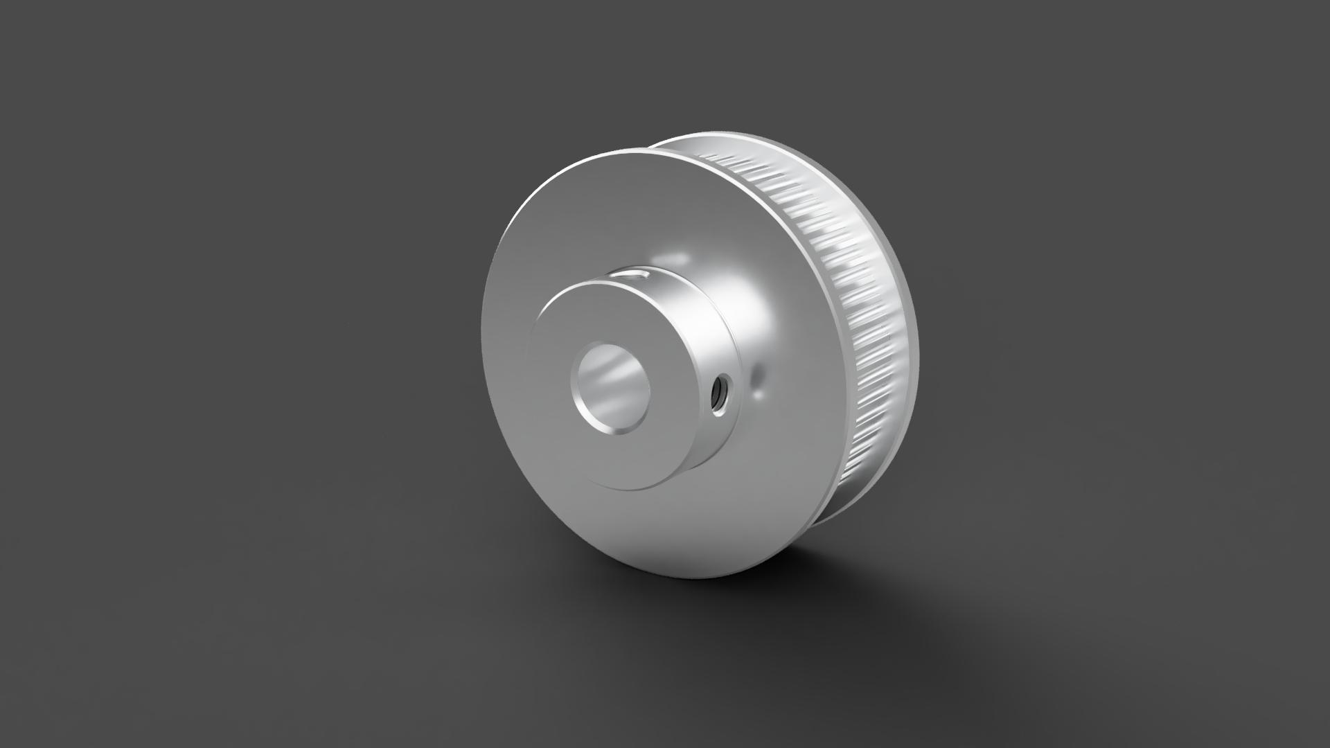 2GT滑轮，BF型，60齿，外径42毫米；6mm和10mm皮带宽度；6毫米、8毫米、10毫米和12毫米孔径